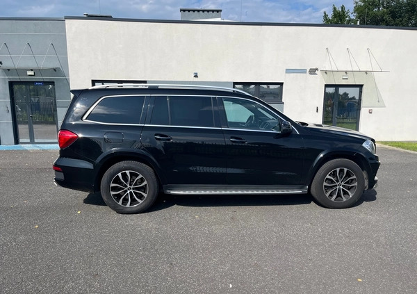 Mercedes-Benz GL cena 174660 przebieg: 127847, rok produkcji 2014 z Biała małe 781